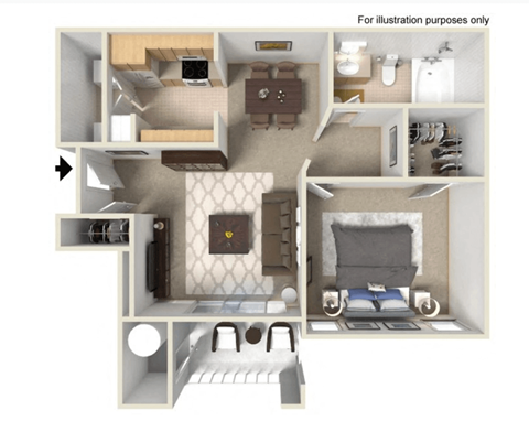 A Bartlett 656 SF R at Casoleil, San Diego, California